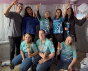 Ação de isolamento térmico do Banco da Família