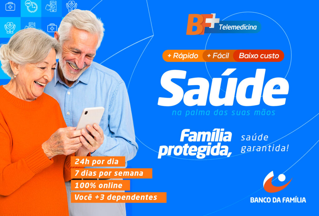 Banco da Família lança BF+Telemedicina: saúde acessível na palma da mão